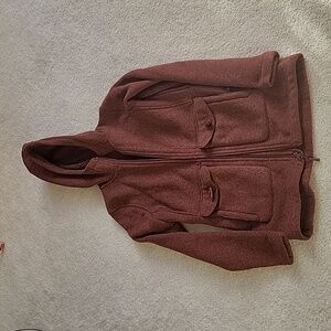 Hooded North Face Fleece Jacket